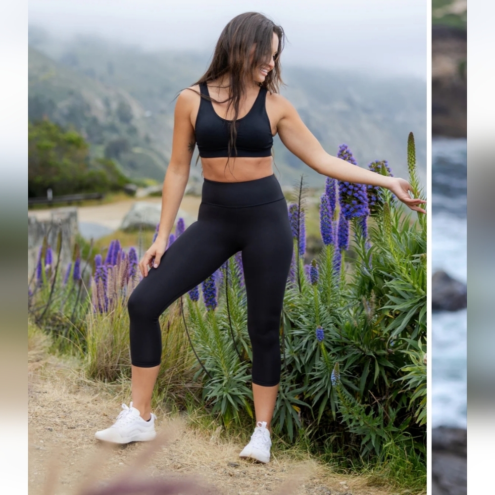 Women's Black High-Waisted Leggings